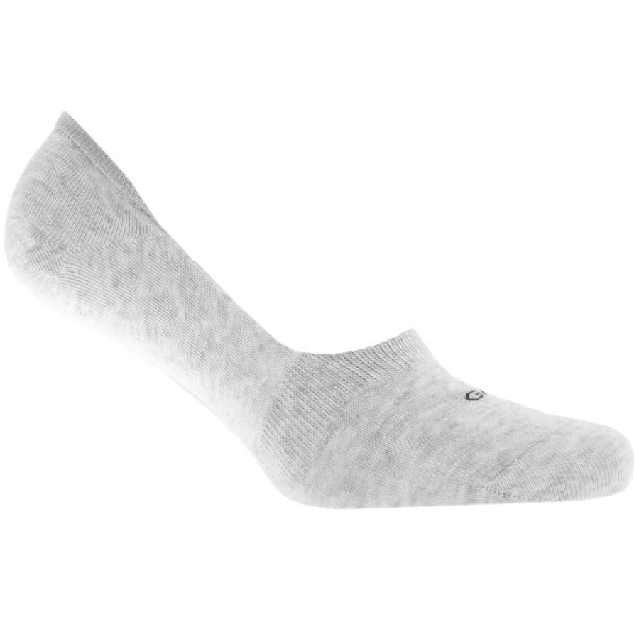 Alternative Image for ProductGant Two Pack Invisible Socks Grey2